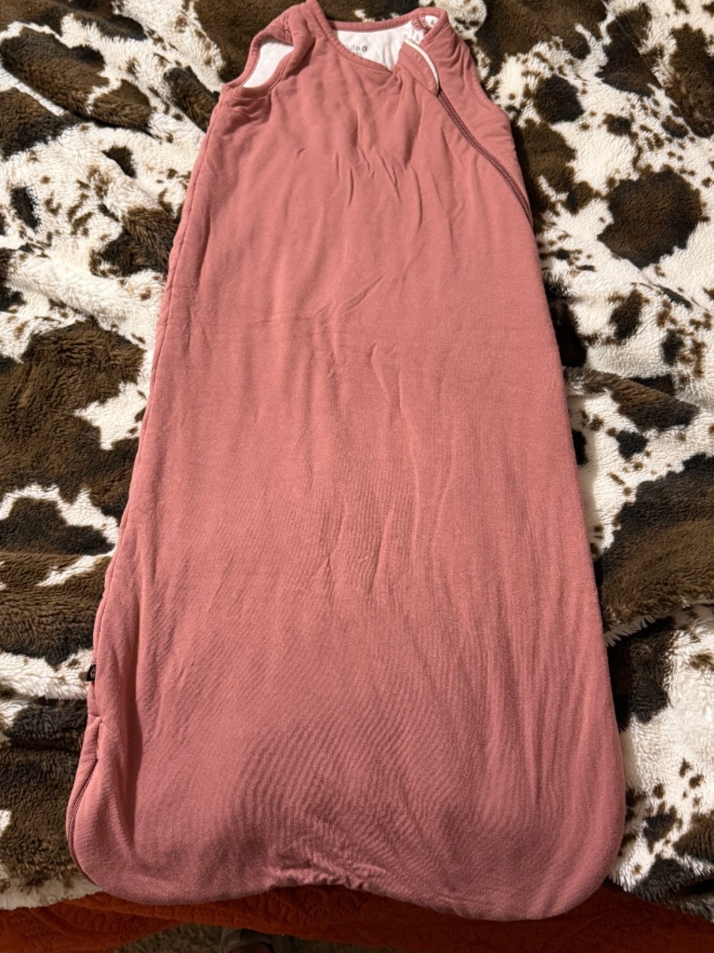 Kyte baby Medium 1.0 Tog Pink sleep sack